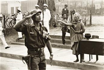 NICOLAS TIKHOMIROV (1927-2016) A group of 9 photographs documenting political instability and civil war in Cold War-era Laos.